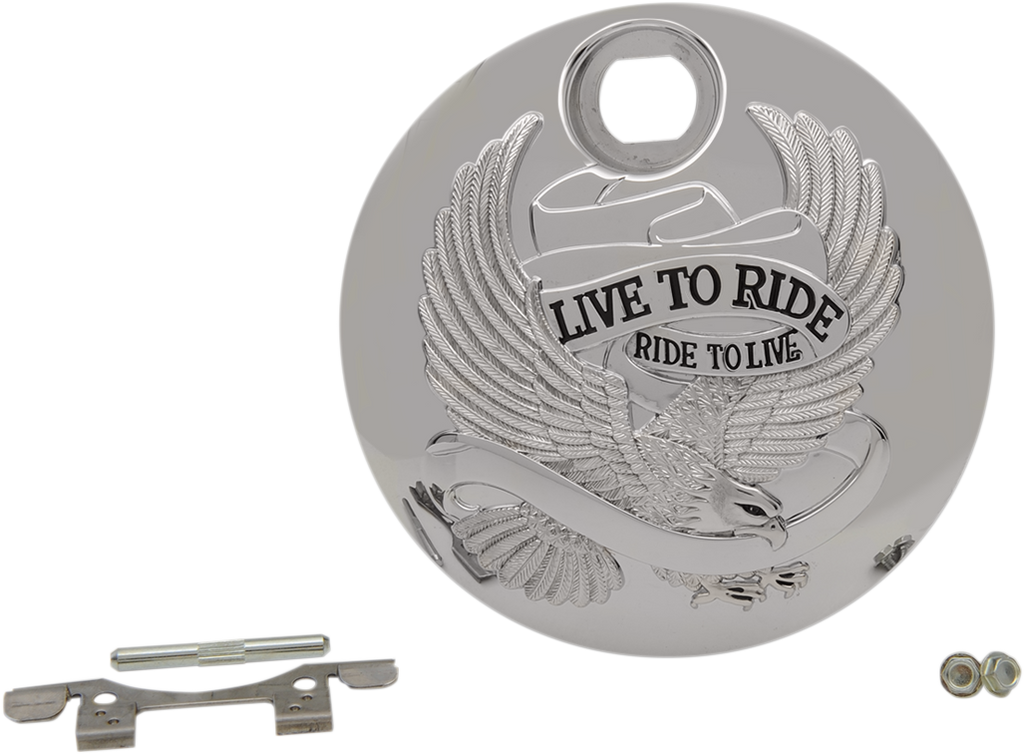 "Live to Ride" Fuel Console Door