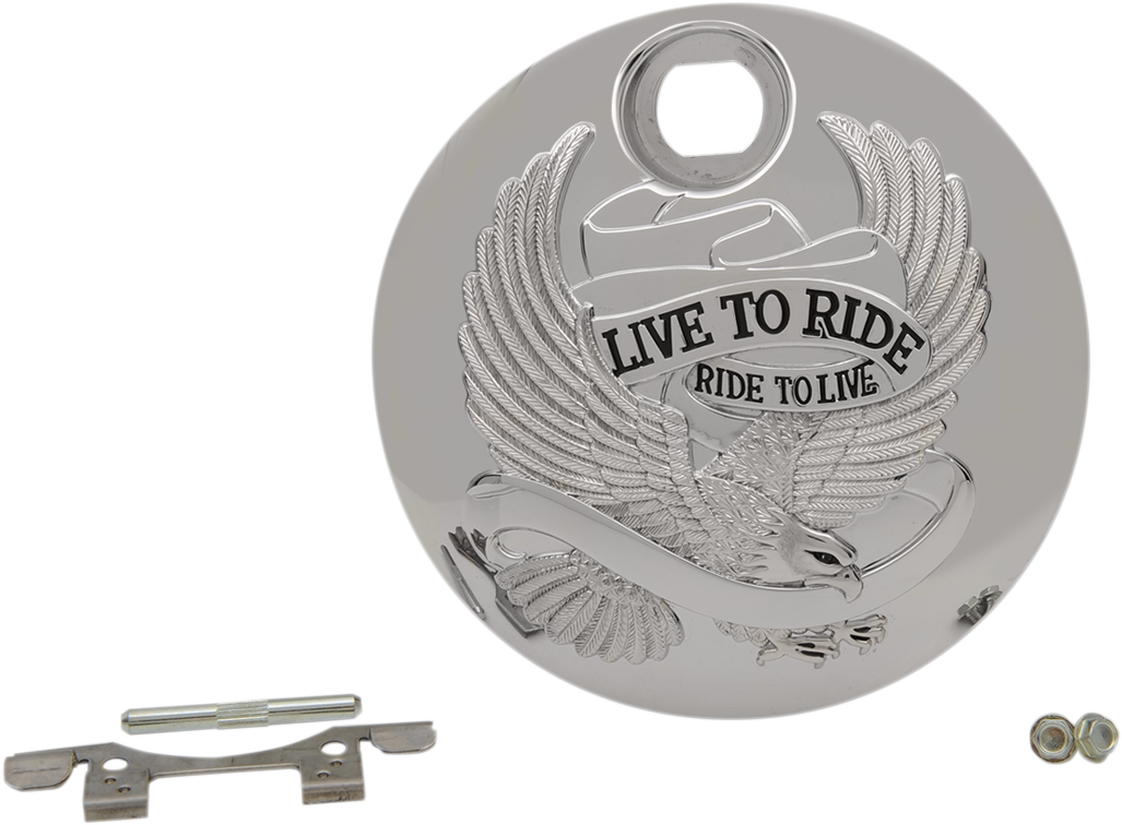 "Live to Ride" Fuel Console Door