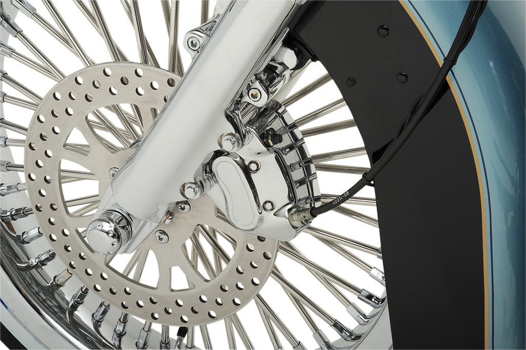 Chrome 4-Piston Brake Caliper