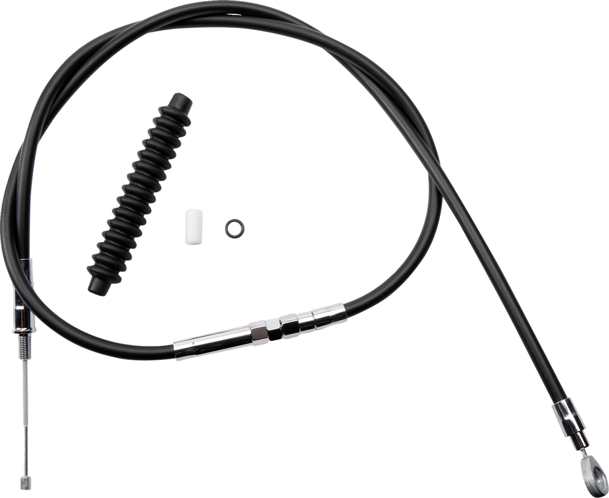 High-Efficiency Black Vinyl Clutch Cable