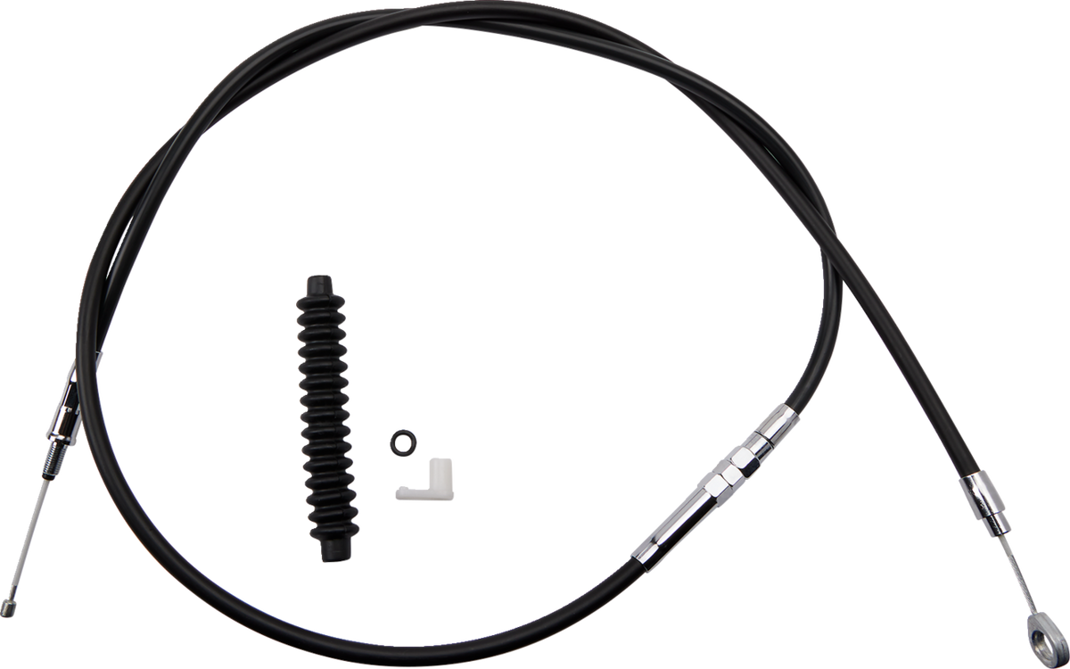 High-Efficiency Black Vinyl Clutch Cable