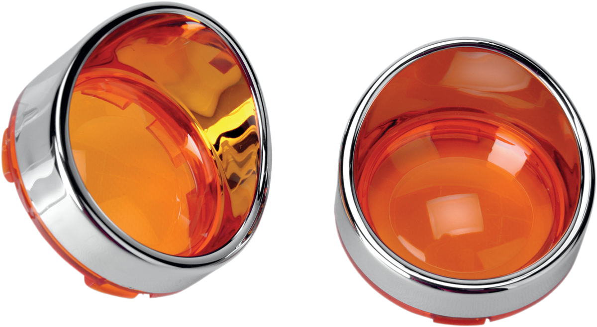 Visor-Style Bezel and Lens for Deuce-Style Turn Signals