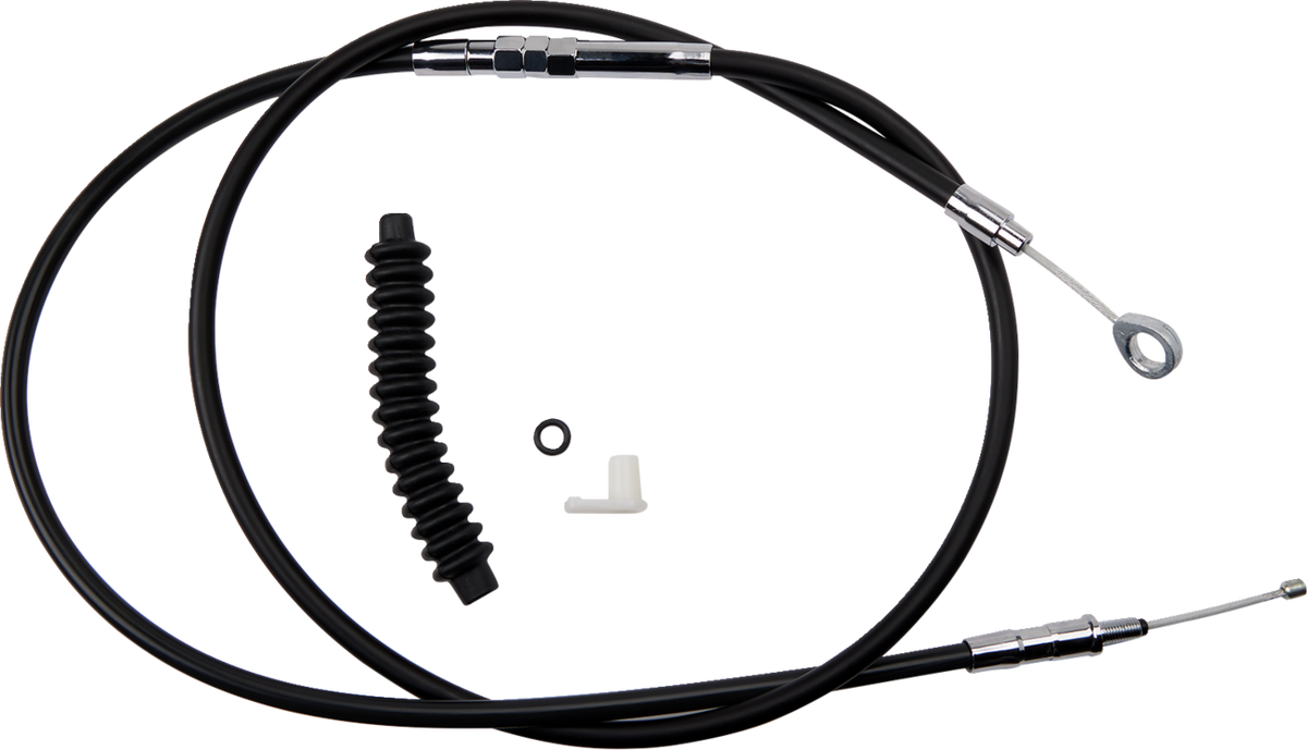 High-Efficiency Black Vinyl Clutch Cable