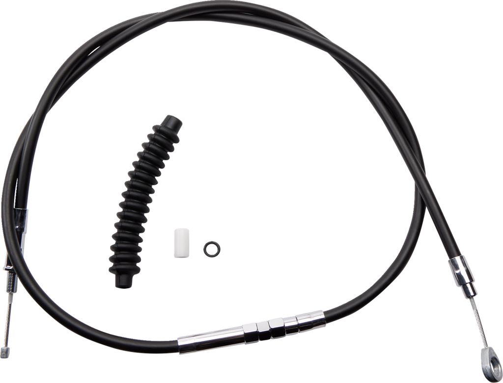High-Efficiency Black Vinyl Clutch Cable