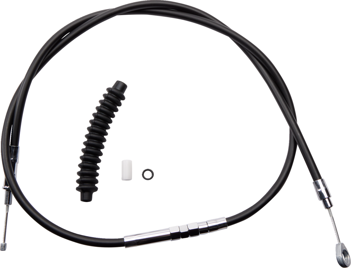 High-Efficiency Black Vinyl Clutch Cable