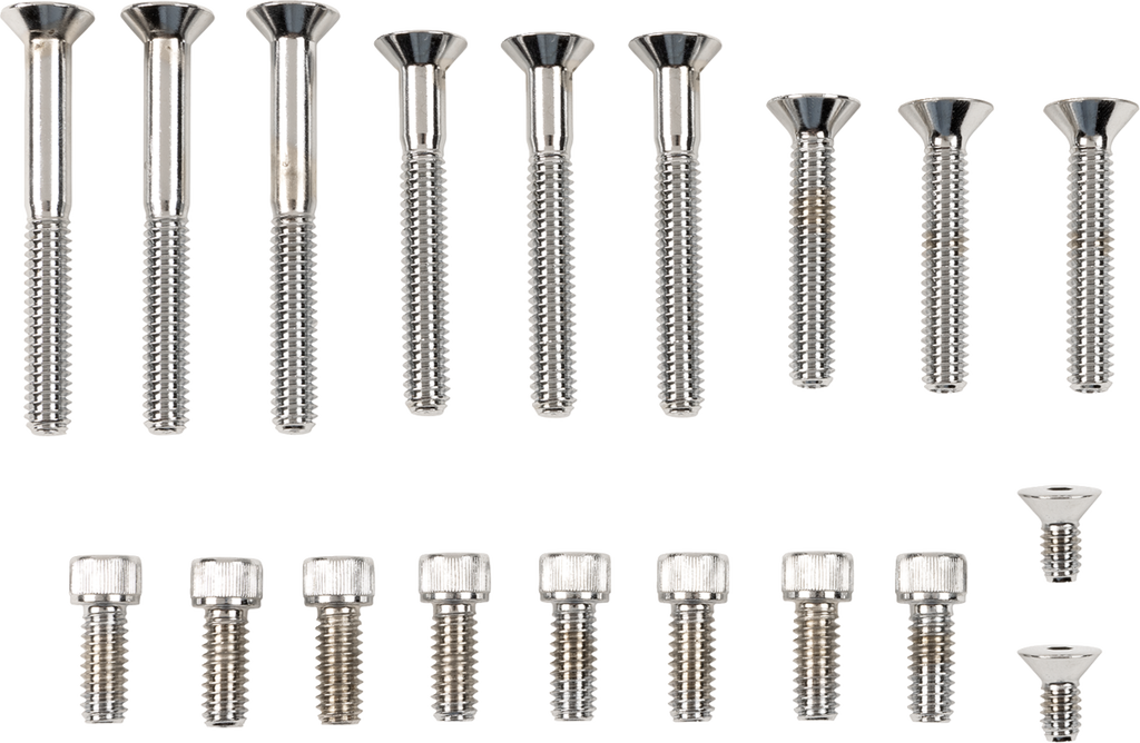 Primary/Transmission Side Cover/Derby Cover Bolt Set