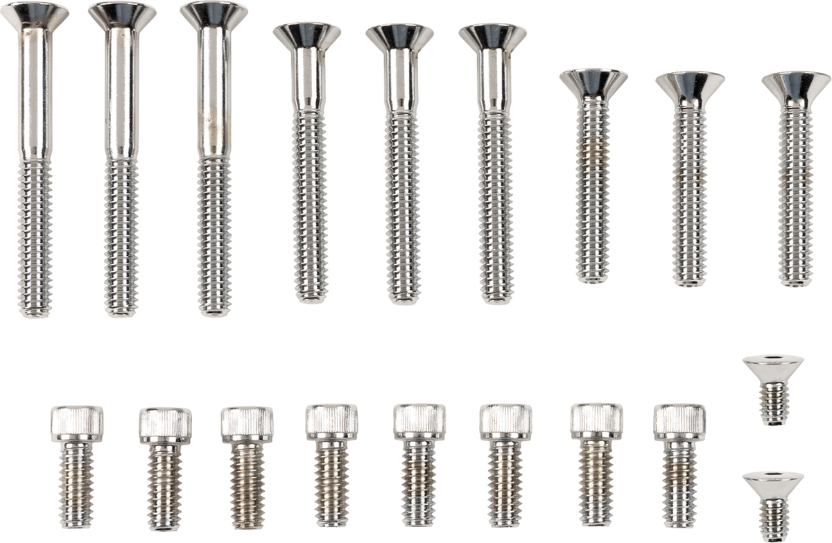 Primary/Transmission Side Cover/Derby Cover Bolt Set