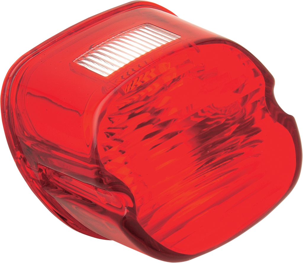 Laydown Taillight Lens with Top Tag Window