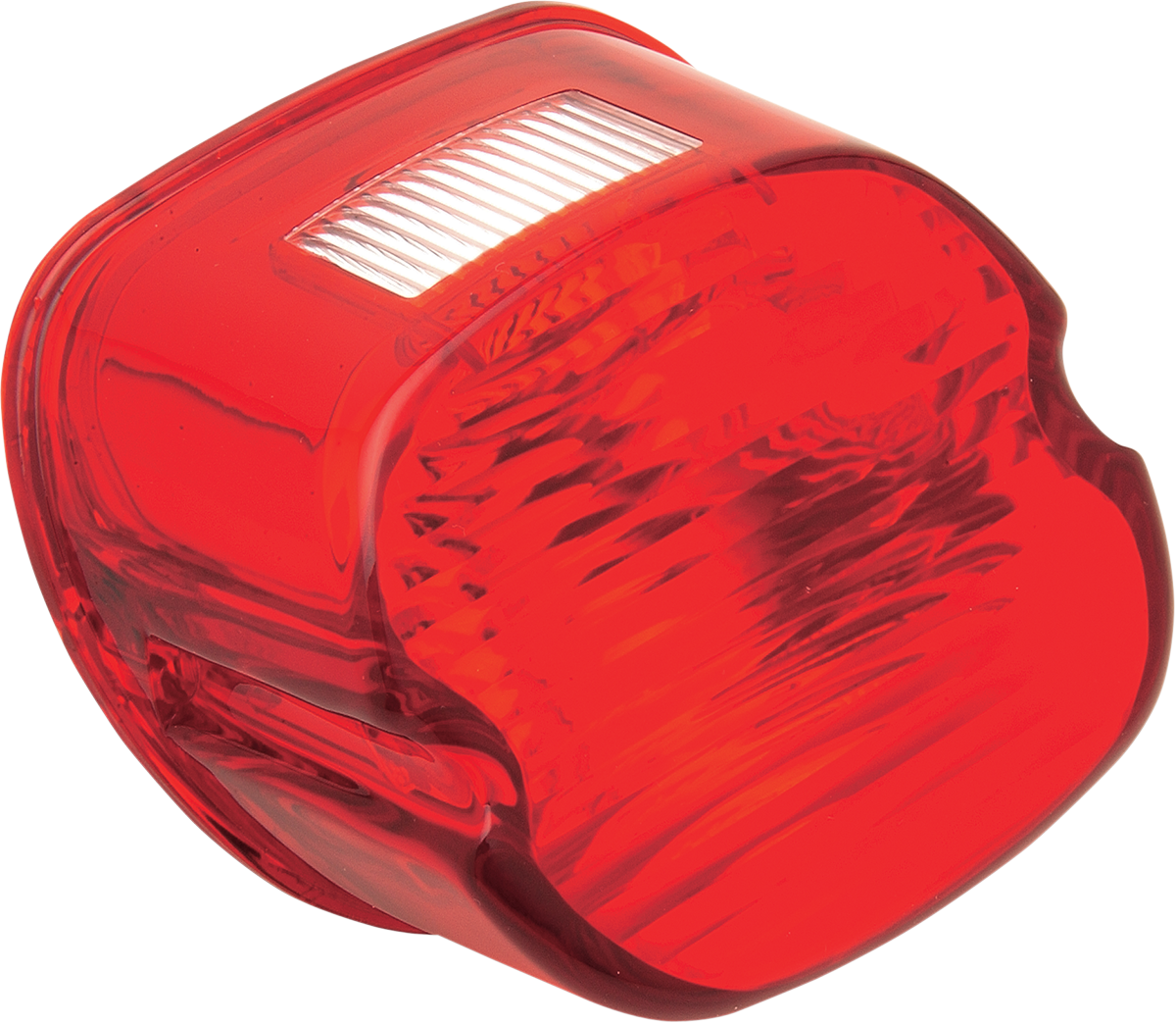 Laydown Taillight Lens with Top Tag Window