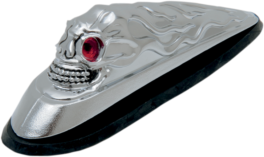 Skull Head Front Fender Ornament