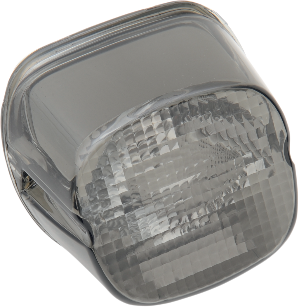 Laydown Taillight Lens with Bottom Tag Lens