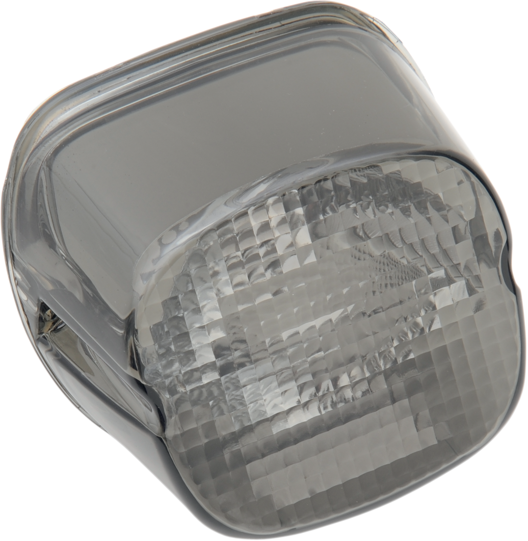 Laydown Taillight Lens with Bottom Tag Lens