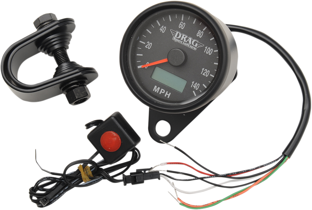 Programmable Mini Electronic Speedometer with Odometer/Tripmeter