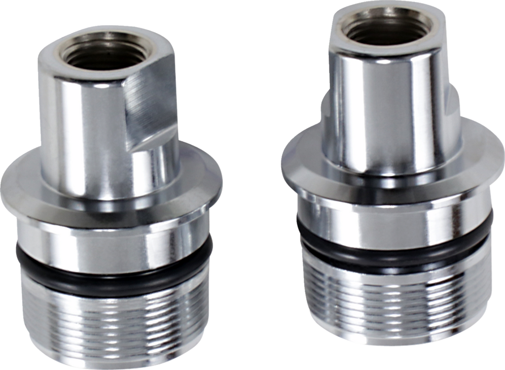 Chrome Fork Tube Plugs and Caps