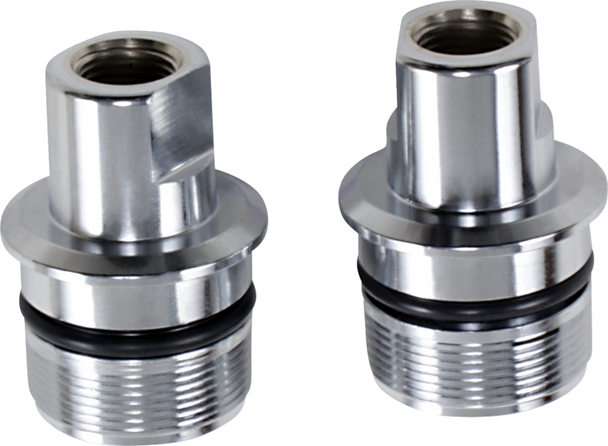 Chrome Fork Tube Plugs and Caps