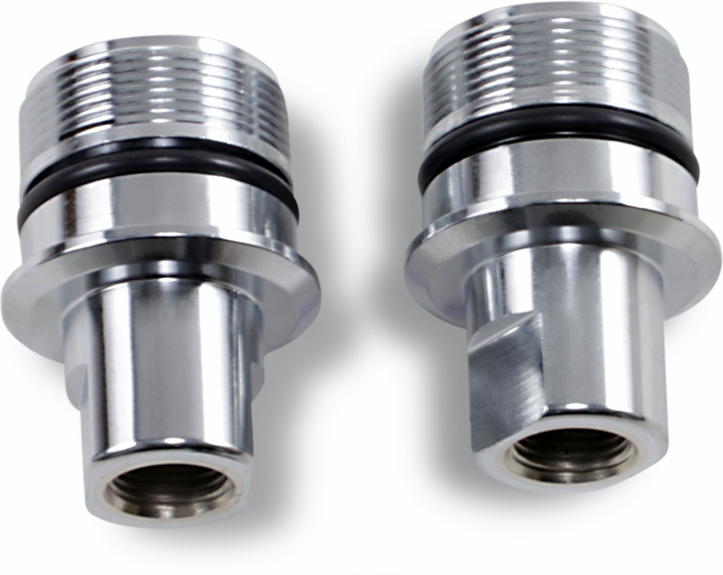 Chrome Fork Tube Plugs and Caps