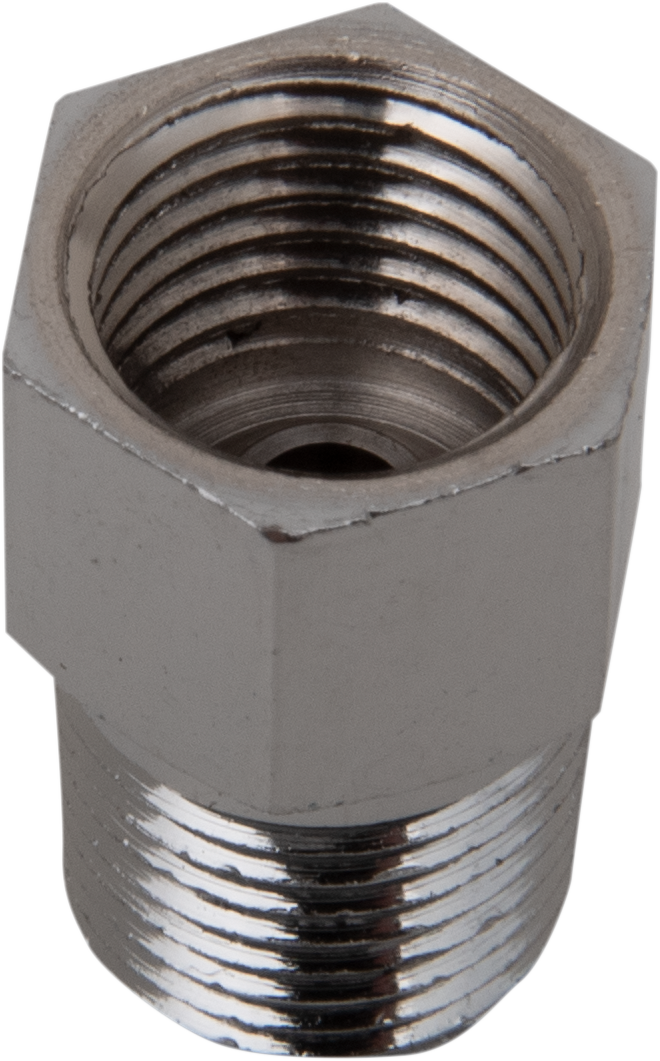 Chrome Steel Brake Line Fitting