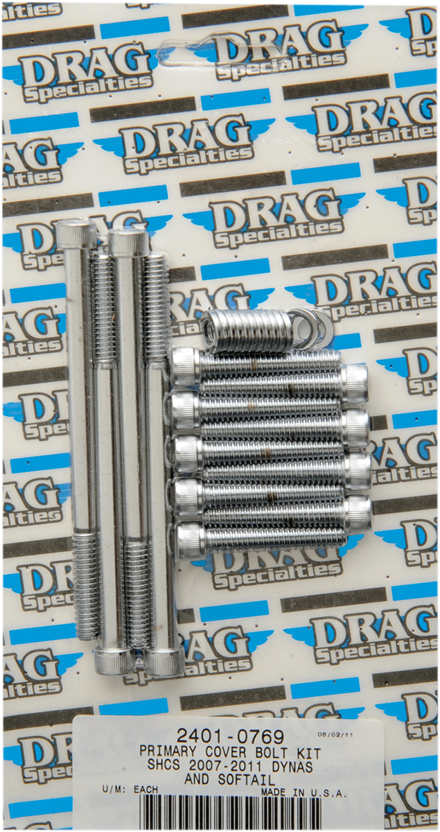 Primary Cover Bolt Kit