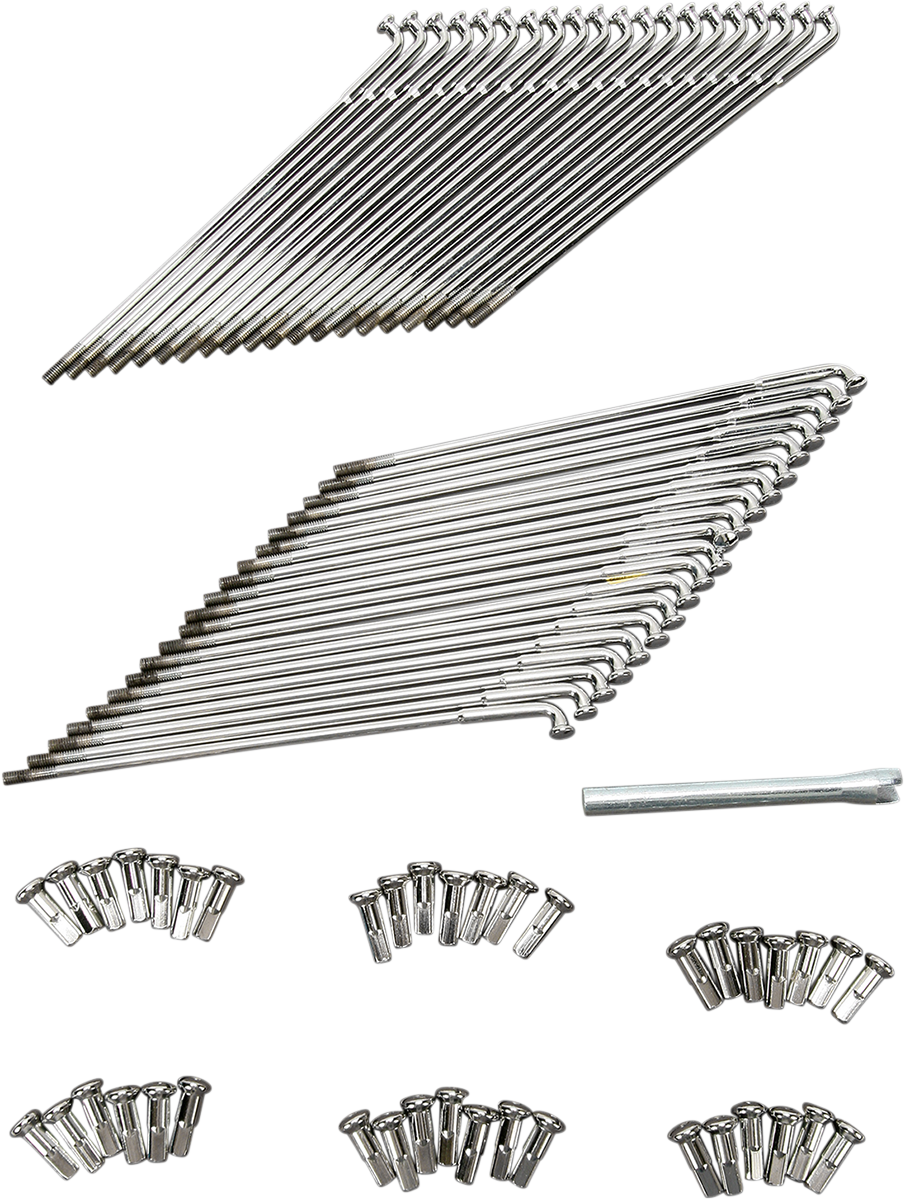 Spoke Set for Spun Steel and Excel Aluminum Rim