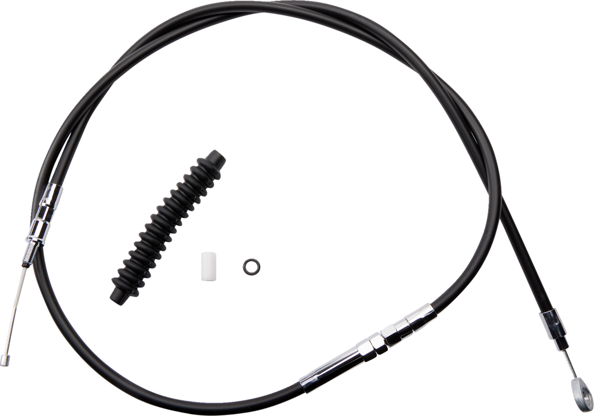High-Efficiency Black Vinyl Clutch Cable