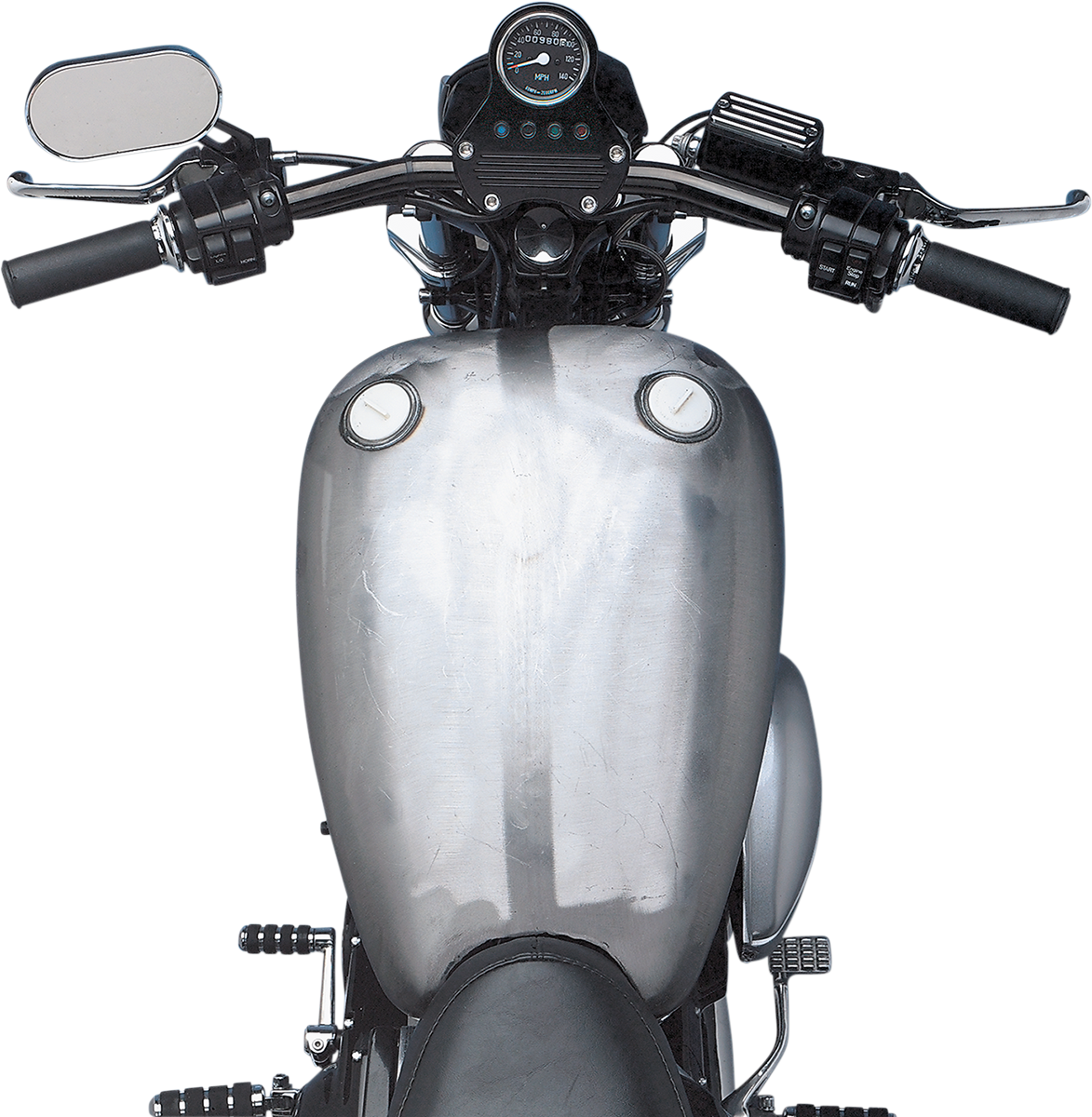 Extended Smooth-Top QuickBob™ Rubber-Mount Gas Tank