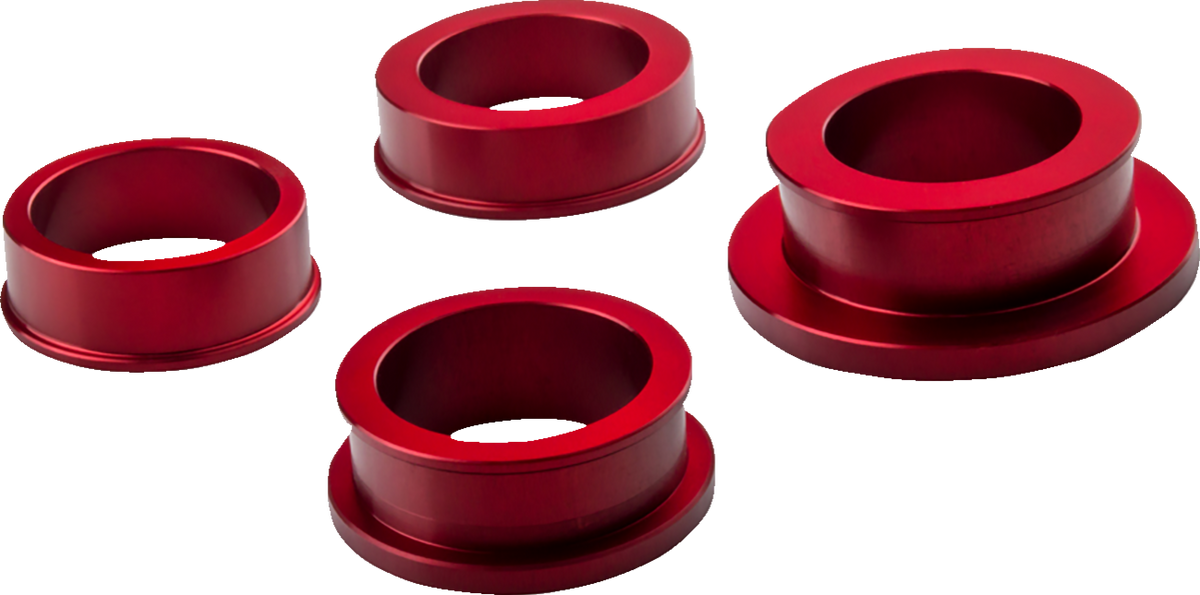 Driven Racing Wheel Spacer - Captive - Red - Kawasaki DCWS-038