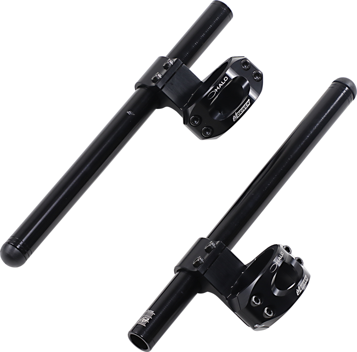 Driven Racing Halo Clip-On Handlebar - Riser - 47 mm - Black DHCLOR-47BK
