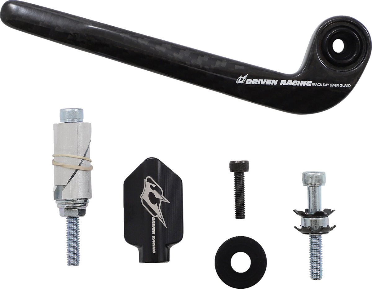 Driven Racing Trackday Lever Guard - Carbon Fiber - Clutch - Black DCTDLG-2-BK