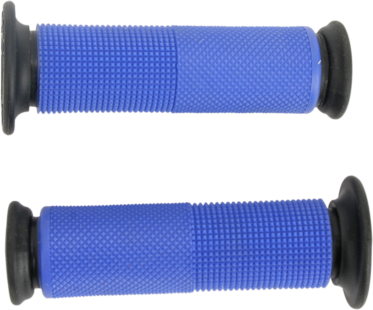 Driven Racing Superbike Grips - Open - Blue D091BLO