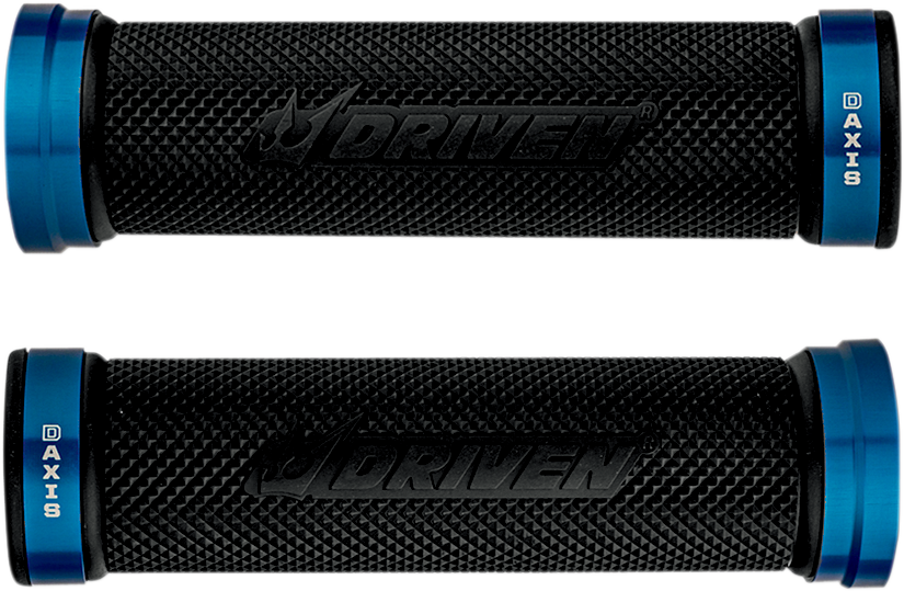 Driven Racing D-Axis Grips - Blue/Black DXG-BL