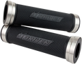 Driven Racing D-Axis Grips - Stainless Steel/Black DXG-SS-BK