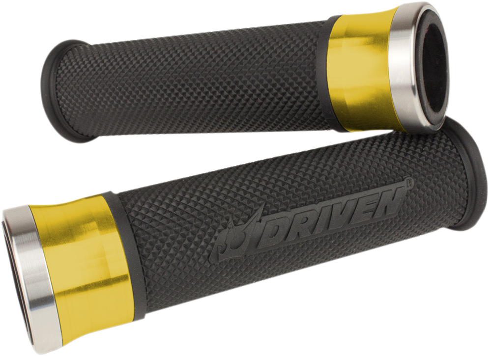 Driven Racing Halo Grips - Gold/Black DHS-GD