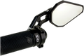 Driven Racing Mirror - D-Axis - Side View - Hexagon - Black - Each DXM-BK
