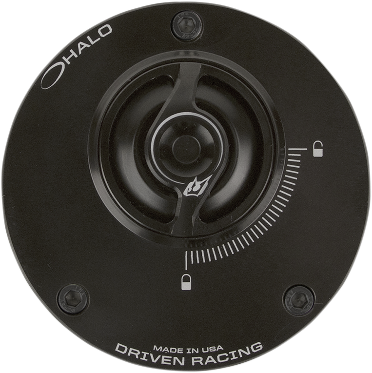 Driven Racing Fuel Cap - Halo - Black DHFC-BK