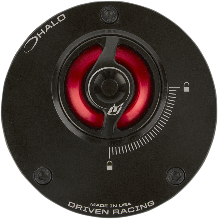 Driven Racing Fuel Cap - Halo - Red DHFC-RD