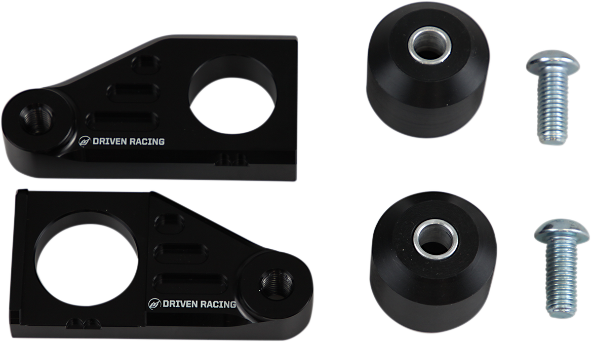 Driven Racing Axle Block Sliders - Black - Honda DRAX-120-BK