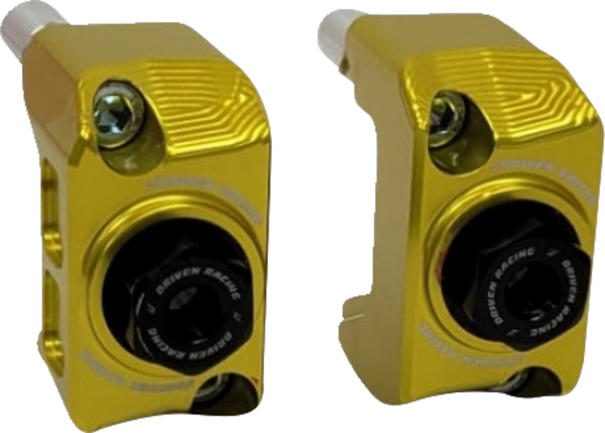 Driven Racing Captive Axle Block - Gold - ZX4-RR DRCAX-205GD