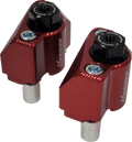 Driven Racing Captive Axle Block - Red - Grom DRCAX-206RD