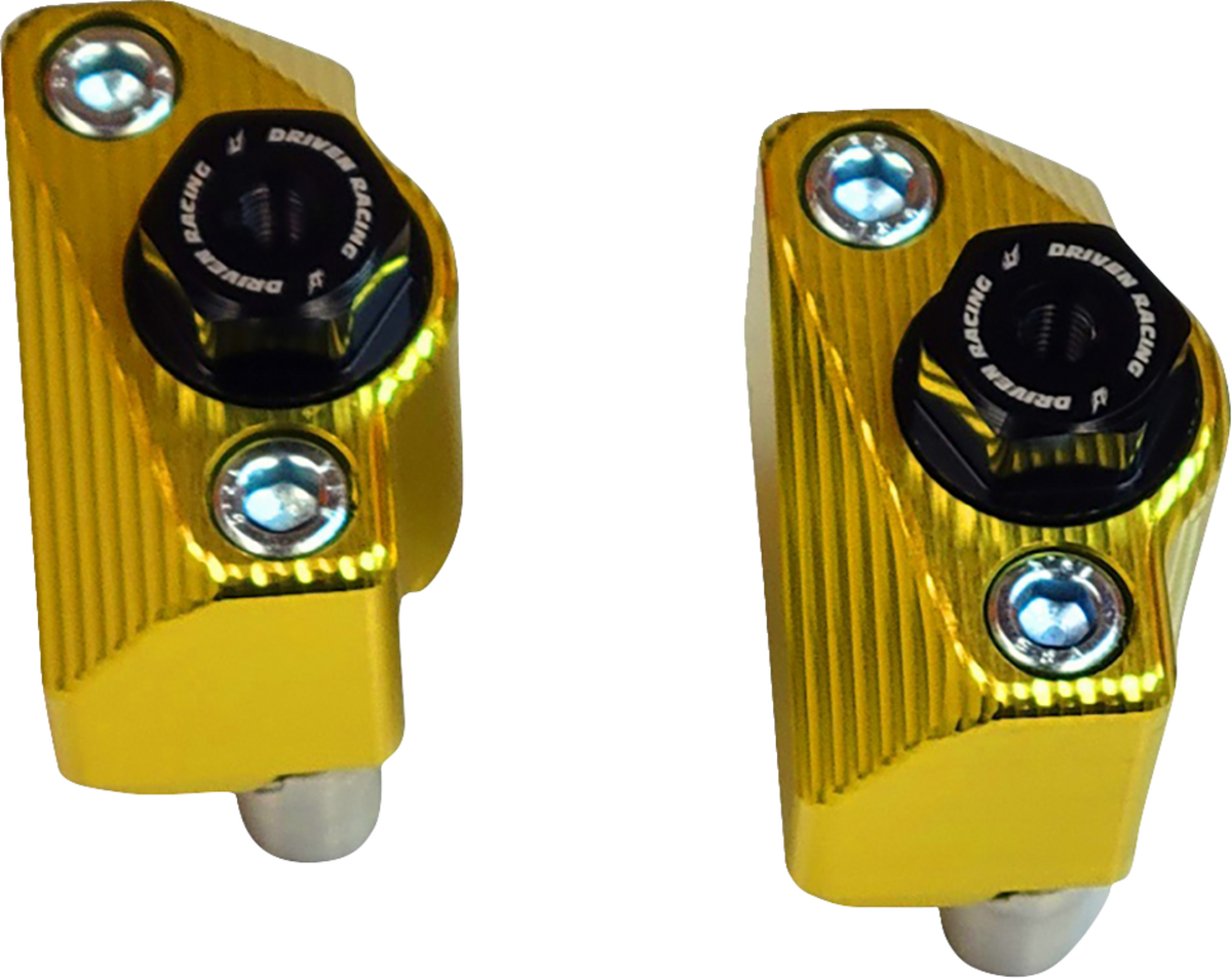 Driven Racing Captive Axle Block - Gold - Grom DRCAX-206GD