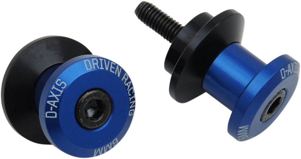 Driven Racing D-Axis Spools - 6 mm - Blue DXS-6 BL
