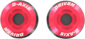 Driven Racing D-Axis Spools - 8 mm - Red DXS-8.2 RD