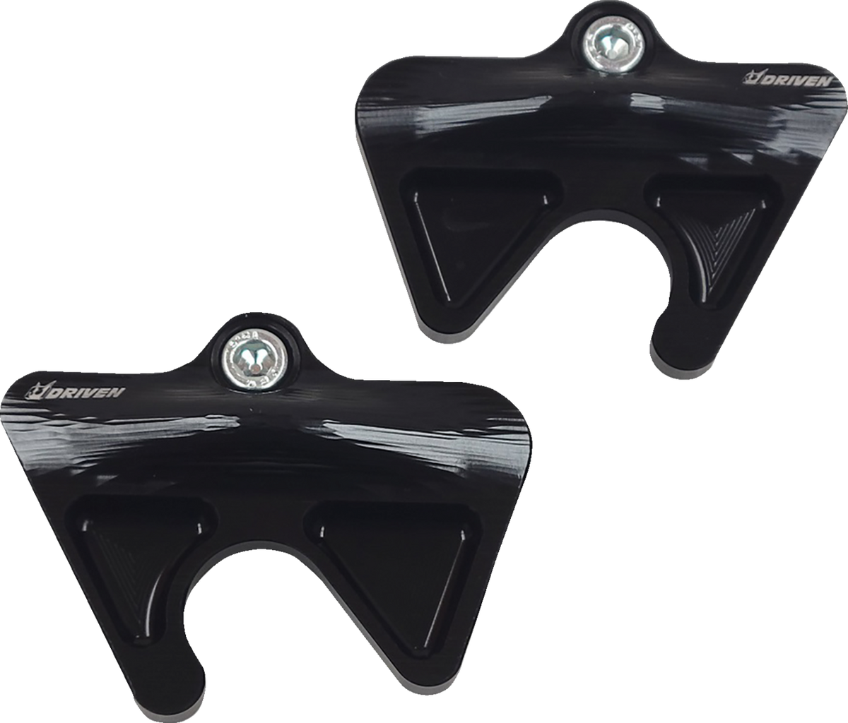 Driven Racing GP Lifters For Spooled Bikes - 6 mm - Black Anodized - Aprilia/Triumph/Yamaha DRPGPLS-6-BK