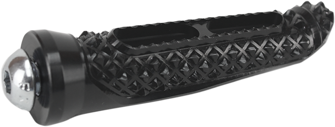 Driven Racing Ultra GP Driver Foot Peg - Aluminum - Black DRP-007 GPU