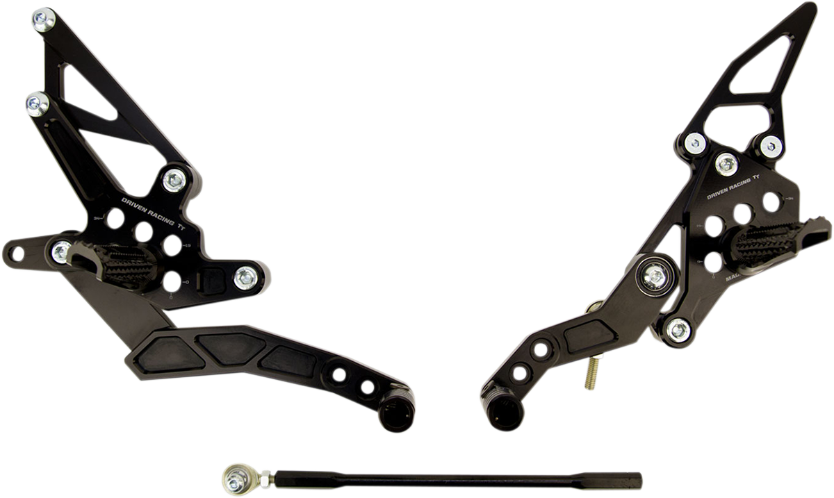 Driven Racing TT Rearset - FZ07 DRP-709-BK