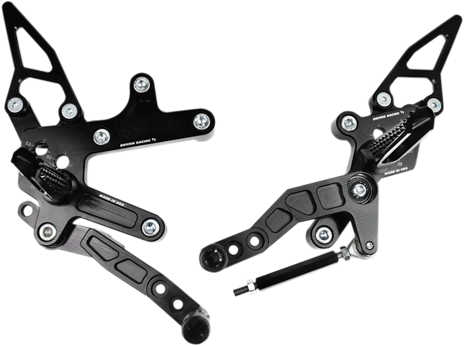 Driven Racing TT Rearset - Ninja 400/500 DRP-736