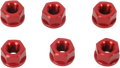 Driven Racing Sprocket Nuts - Sport Bike - Red - M10 x 1.25 DSNRD