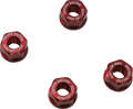 Driven Racing Sprocket Nuts - 4-Bolt Hub - Red - M8 x 1.25 DSN-02-RD