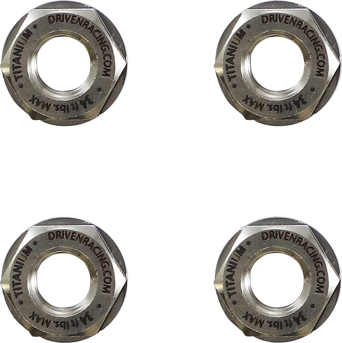 Driven Racing Sprocket Nuts - Titanium - 4 Pack DSN-7 TN