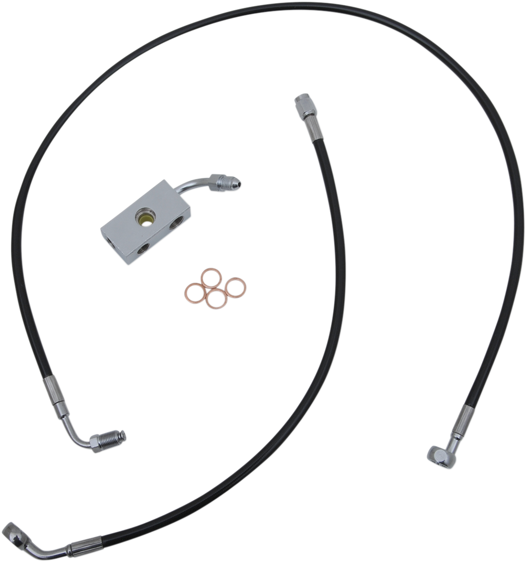 Black Braided Brake Line Kit - LA Choppers - LA_1741-5489_image01_01.png