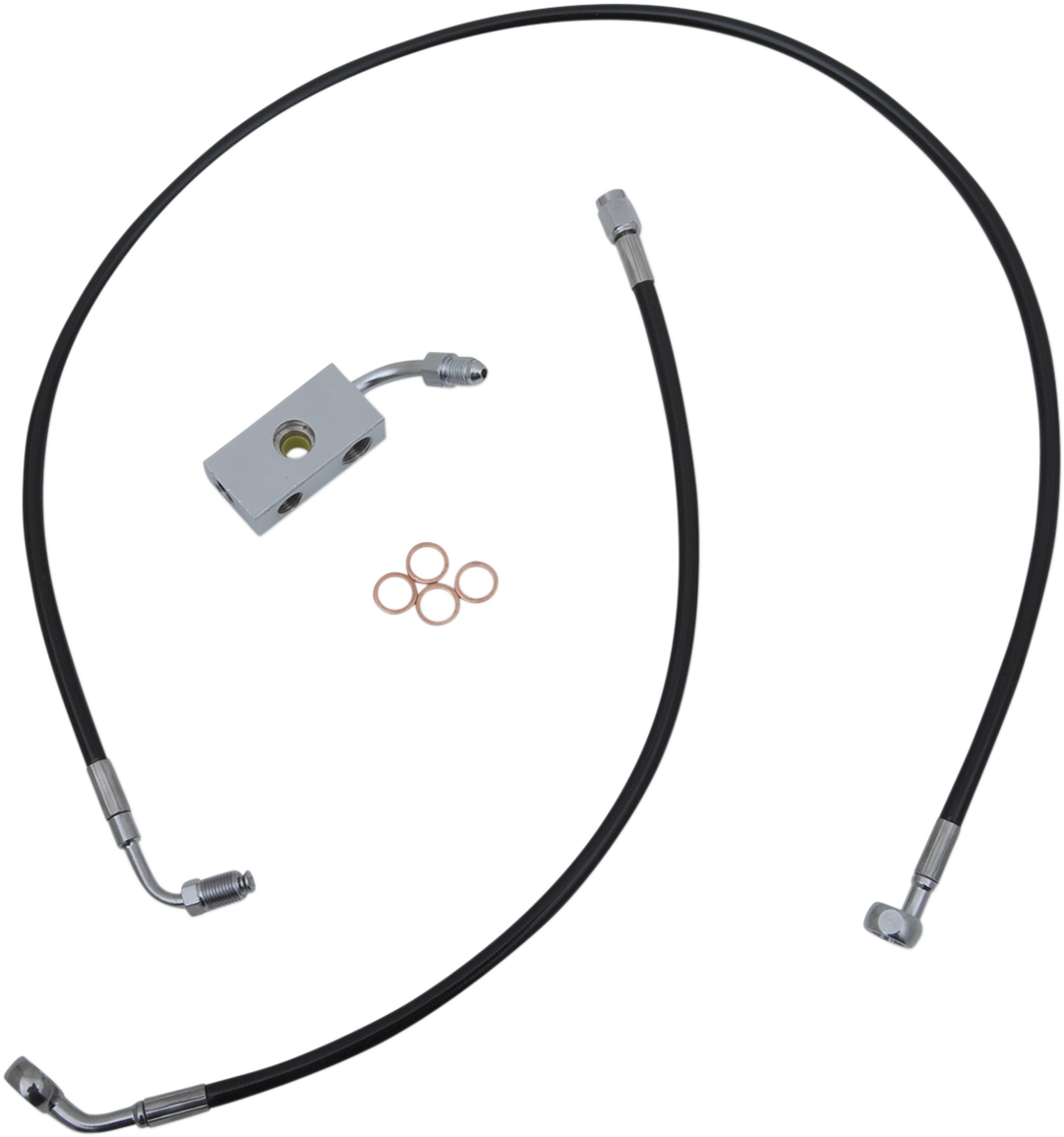 Black Braided Brake Line Kit - LA Choppers - LA_1741-5489_image01_01.png